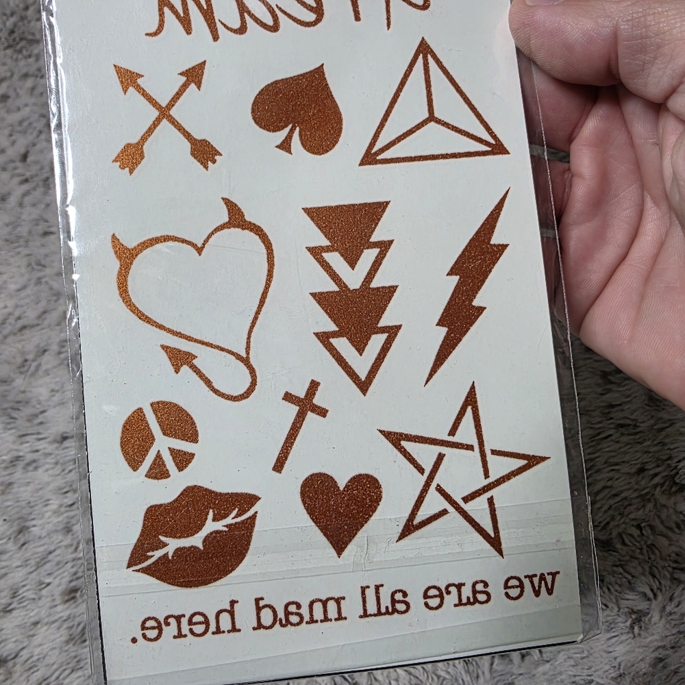 Metallic Temporary Tattoos - Picture 6 of 7